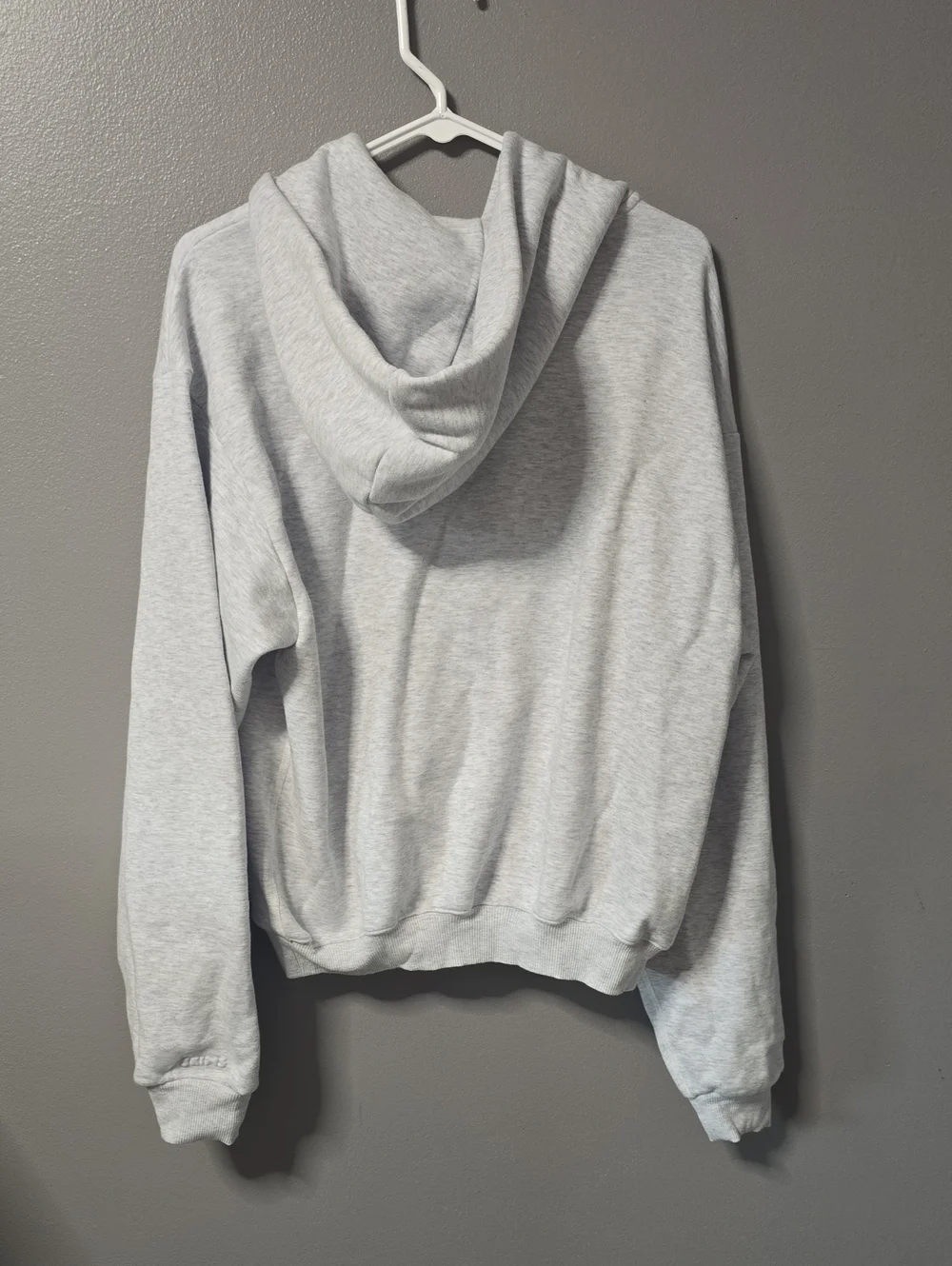 SKIMS Kim Kardashian Women's Large Cotton Fleece Classic Pullover Hoodie New - Picture 2 of 4